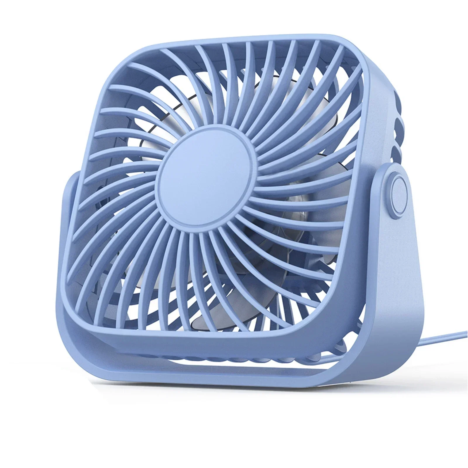 Personal Fan USB Desk Fan For Office Dormitory 3 Speed Wind Settings Mini Portable Desk Fan Table Fan USB Quiet New Practical