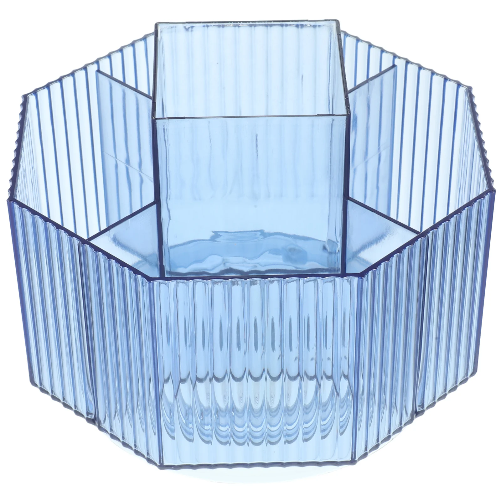 حامل فرشاة للمكياج 360 درجة منظم سطح المكتب البلاستيكي لعلامة حامل قلم منظم أقلام أقلام رصاص كوب تخزين مستحضرات التجميل