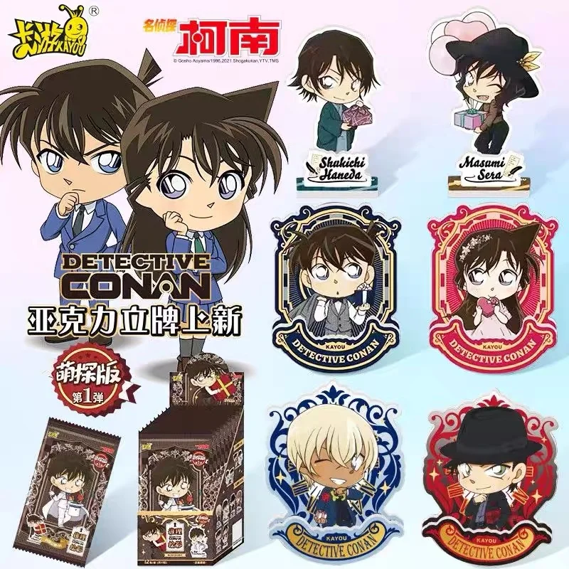

Kayou Детектив Конан Стоячая карта Рисунок Симпатичная исследовательская версия Аниме Периферийные акриловые украшения Подарки на день рождения