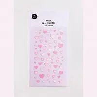 Korean Import Suatelier Shining Love Heart Stickers Scrapbooking Diy Journal Stationery Sticker Decor School Supplies Gift 1192 4
