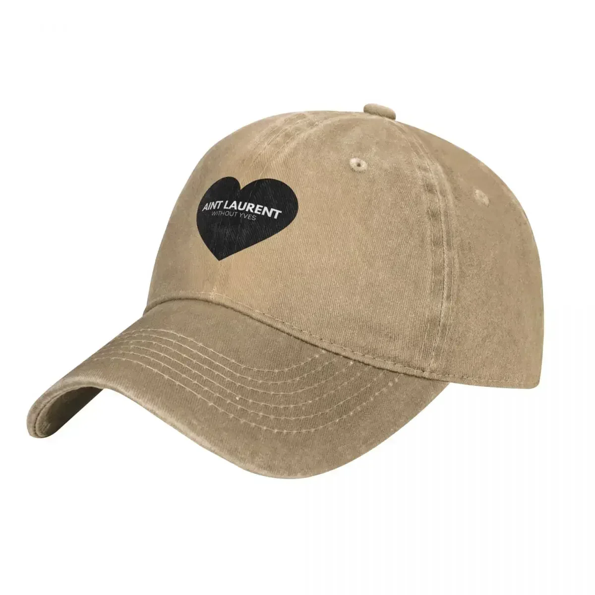مصمم Saint Yves Aint Laurent بدون Yves Paris Cowboy Hat قبعة سائق الشاحنة القبعات الغربية قبعة للرجال والنساء