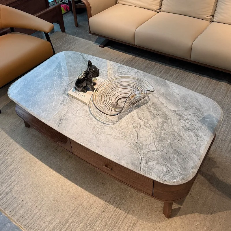 Drawers Moving Coffee Table Luxury Modern Living Room Designer Writing Side Table Dinner Mesa Auxiliar Chinese Style Furniture