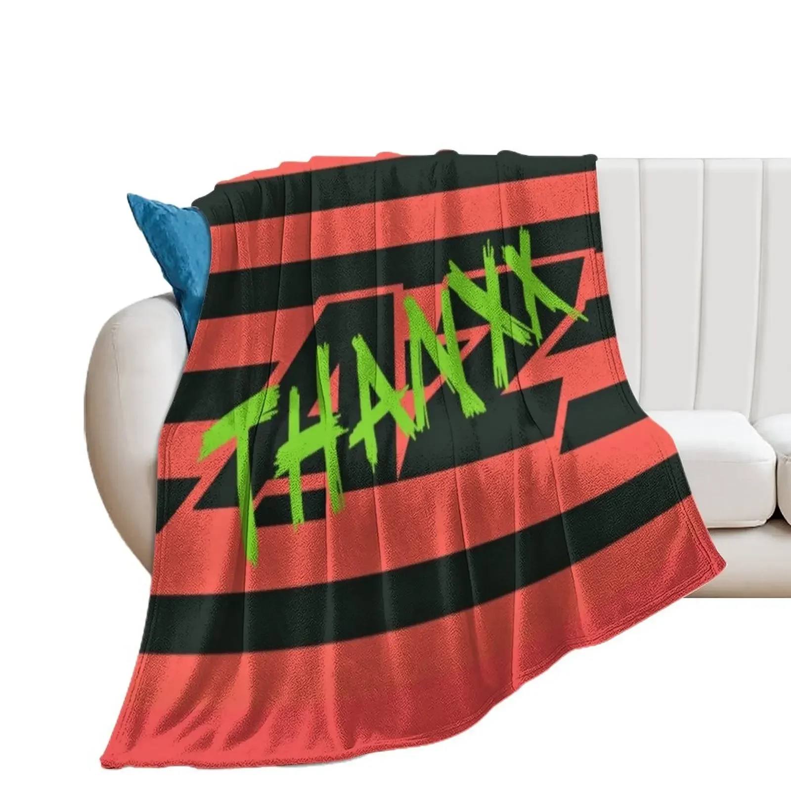 ATEEZ- THANXX Flag Throw Blanket Soft Beds Bed Personalized Gift Camping Blankets