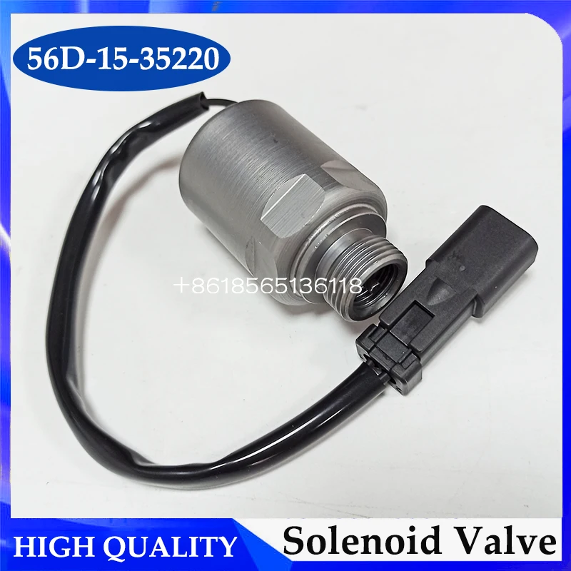

Solenoid Valve 56D-15-35220 56D1535220 for Dump Truck HD465-7 HD605-7 HD785-7 Wheel Loader WA380-6 WA500-7 WA500-8 Engine