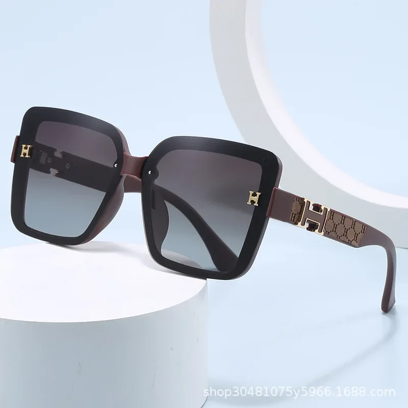 

New Women Polarized Sunglasses H Letter Design Premium Luxury Influencer Style Hot Selling Versatile 2026