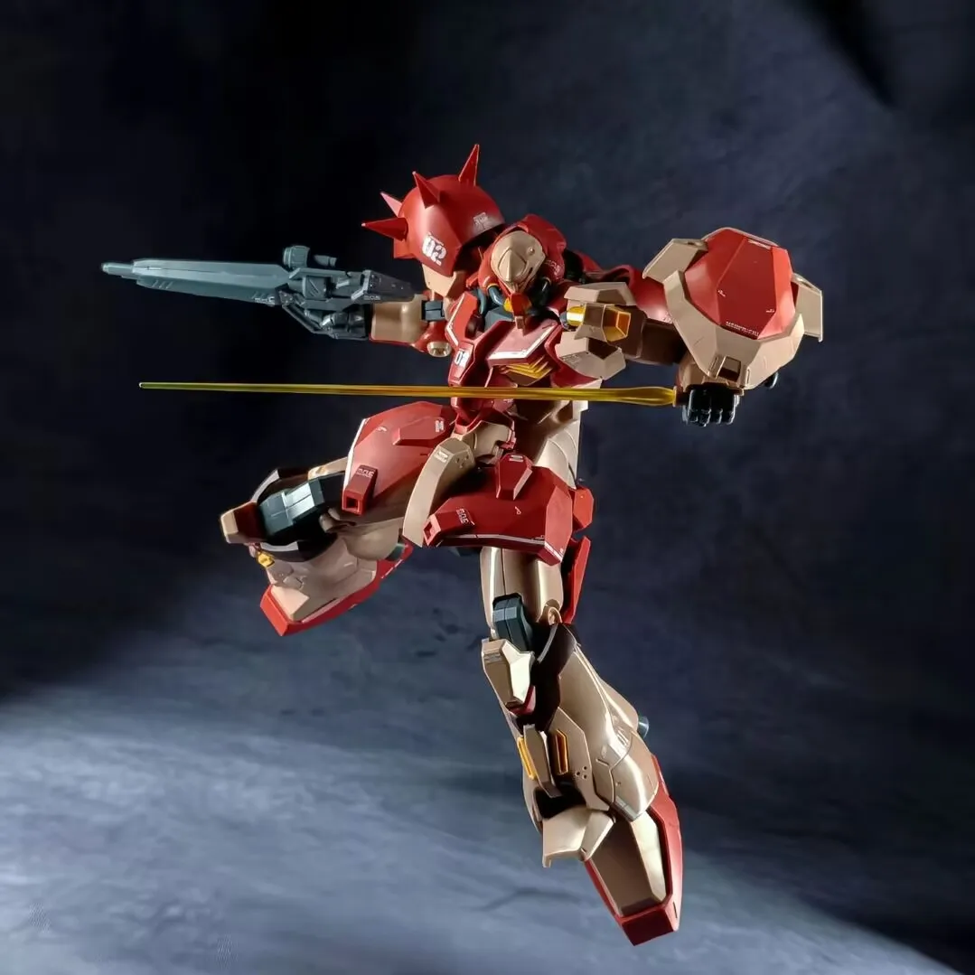HUAXIA Modell 1/144 HGUC Me02R-F01 Messer Typ-F01 Bausatz aus Kunststoff Anime Actionfigur Roboter-Modell Spielzeug – Detail 2