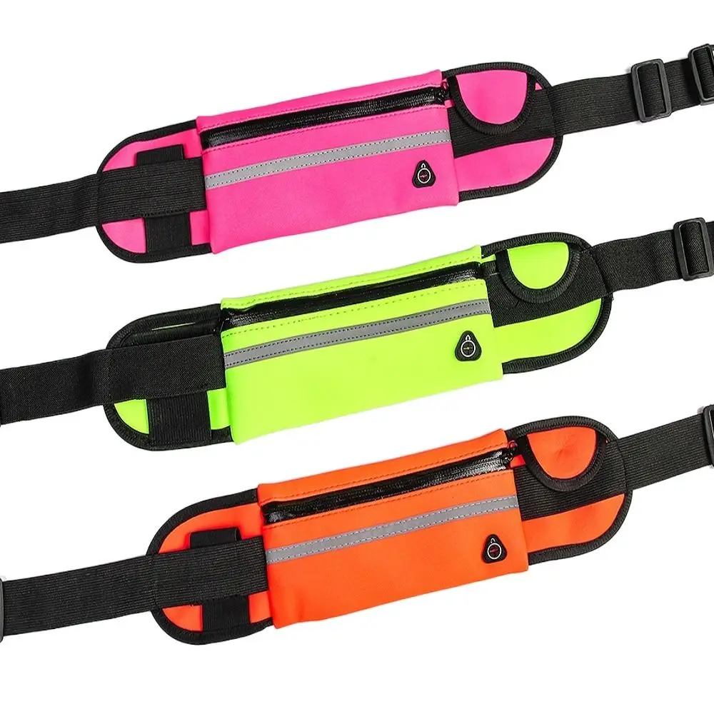 Anti-Theft Running Accessories Close Fitting Waterproof Fitness Bag Sports Waist Bag Mobile Phone Waist Bag Running Belt Bag