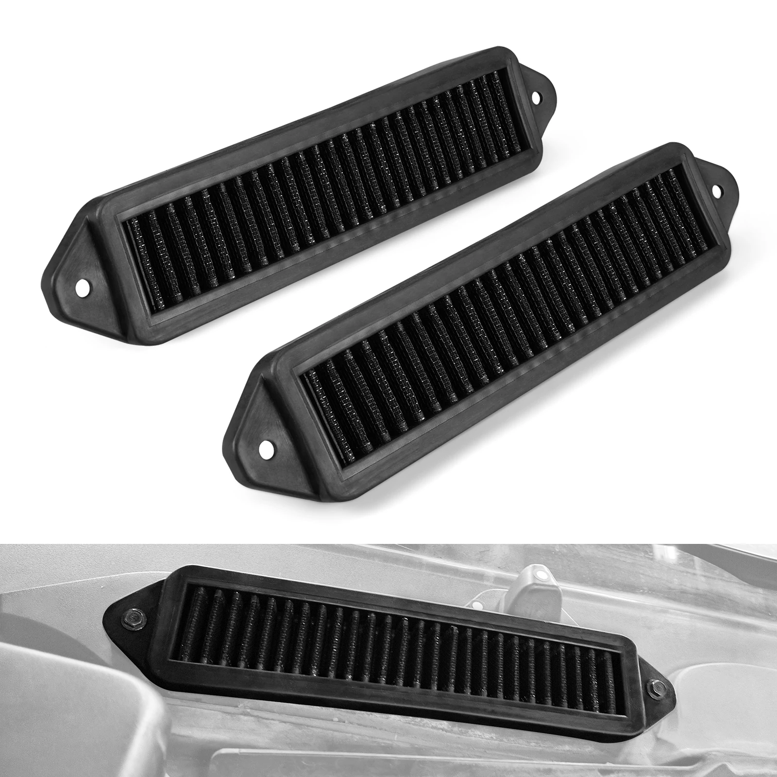 

BEVINSEE Carbon Intercooler Cover for E90/E91/E92/E93 323i 325i 325d 328i 330i 330d 335i 335d M3,E81/E82/E87/E88 135i 1M,X1 E84