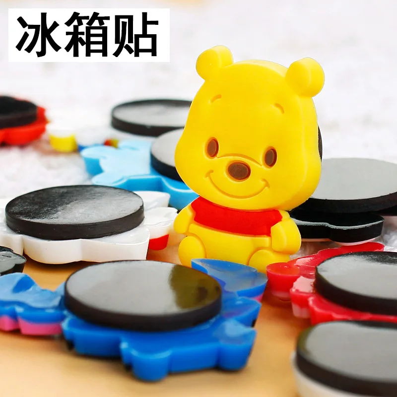 Disney Mickey Minnie Fridge Magnet Home Decore Mini Refrigerator Home Decoration Sticker Cute Magnets For Fridge Souvenir