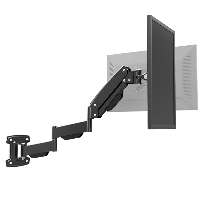 Wall mounted ultra long arm pressure display bracket, computer and TV universal telescopic LG312