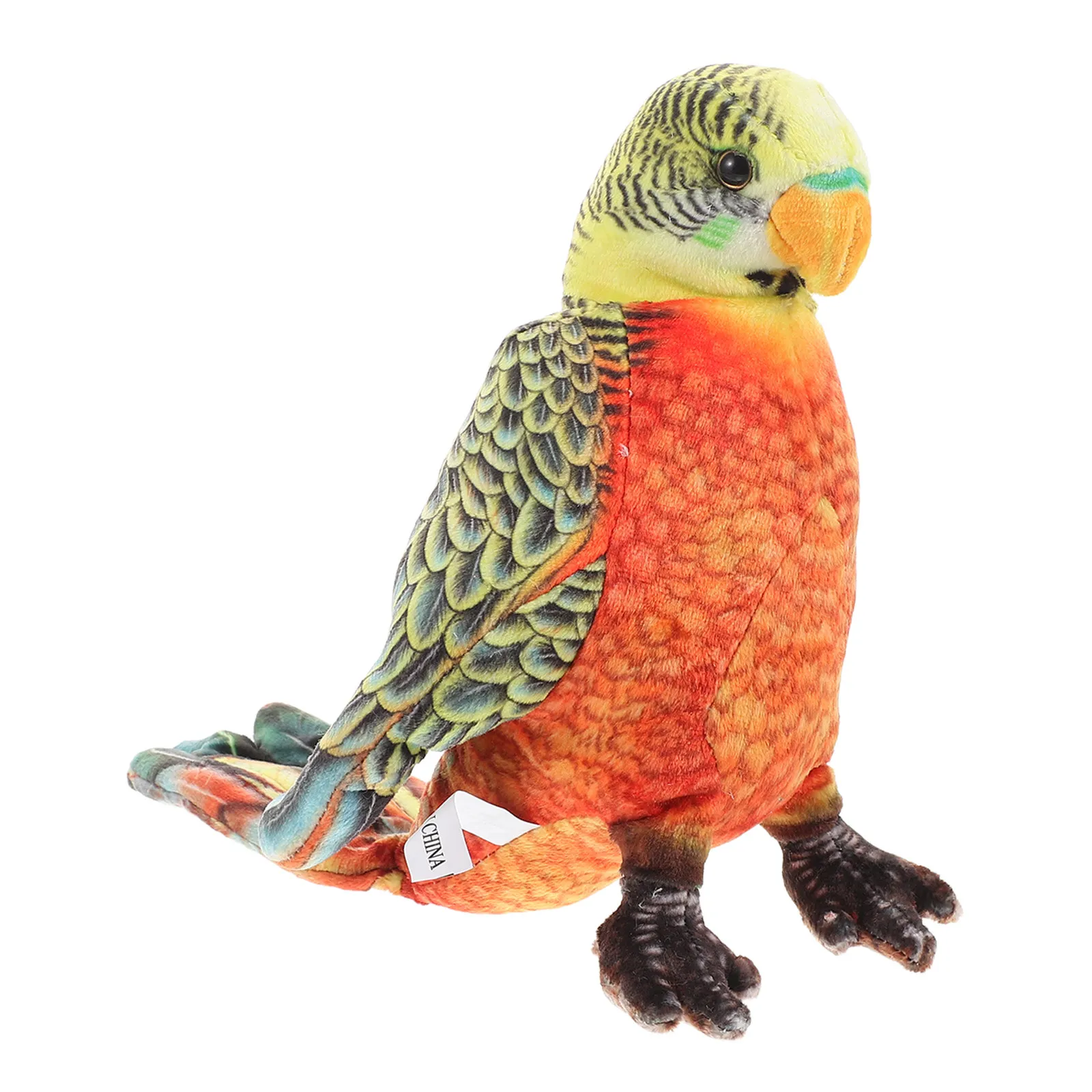 

Мягкая реалистичная плюшевая игрушка-попугай: разноцветный попугай-акарица для декора, подарок на день рождения для детей
