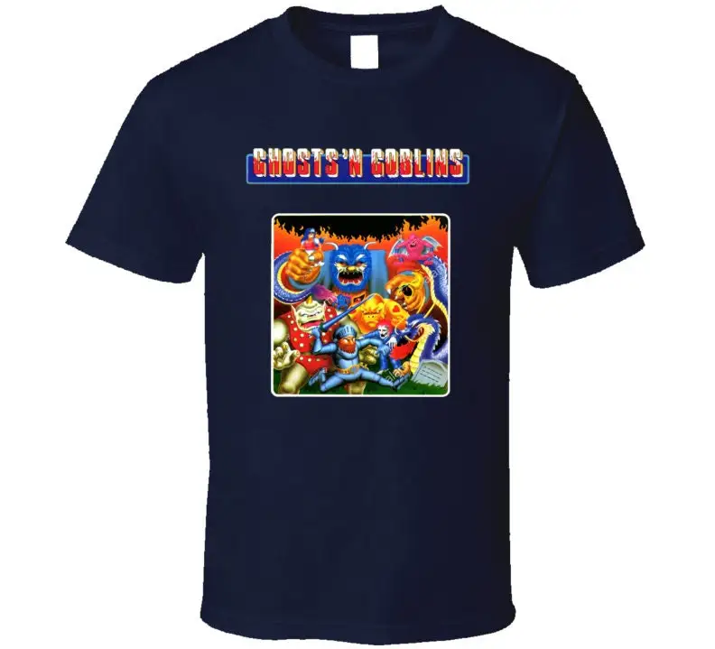 Ghosts N Goblins Retro Nes Video Game T Shirt