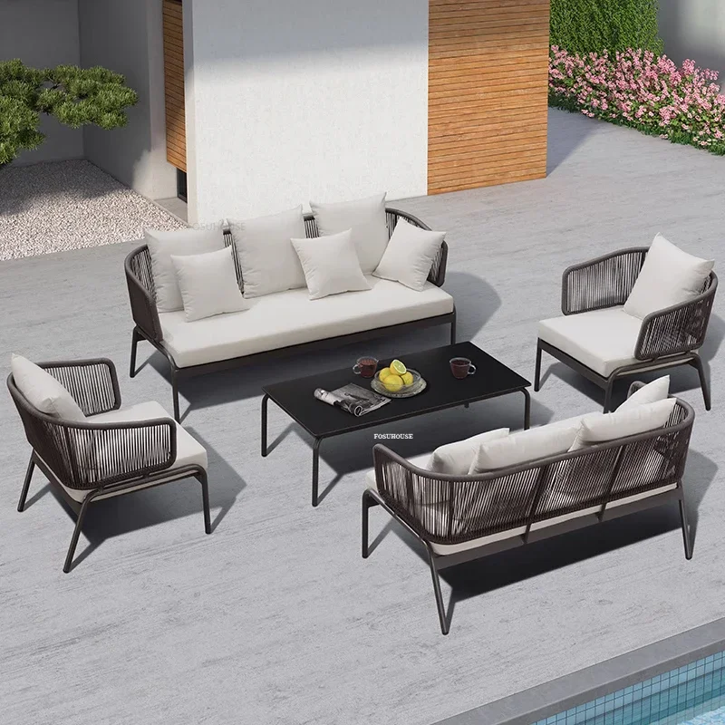 

Modern Outdoor Rattan Garden Sofas Nordic Outdoor Furniture Home