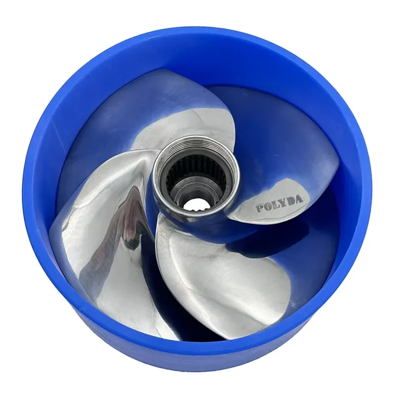 Jet Ski Impeller, 159mm 15/21A with Wear Ring Kit, for Sea-Doo BRP 4-TEC GTX RXP-X RXT-X 215 255 260 PWC Watercraft Parts