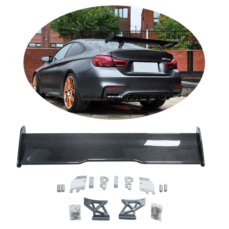 

GTS Style Carbon Fiber Boot Lip Ducktail Rear Trunk Wing Spoiler for F87 M2 F80 M3 F82 F83 M4