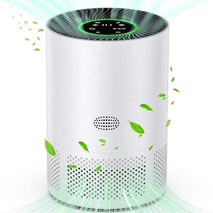 

PJ01-P New Arrival Pet Air Purifier Negative Ion Generator Formaldehyde Odor Removal Pet Hair Dust Filter Home Air Cleaner