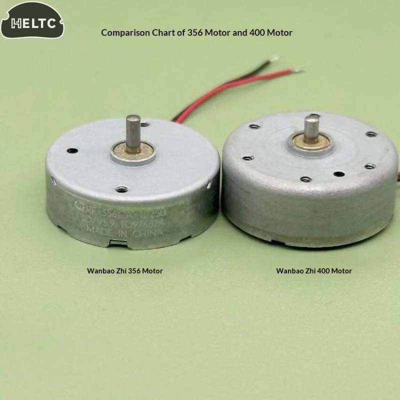 1Pcs DC 3V~6V 5.9V 8900RPM Micro 24mm Round Motor RF-356CA-10250 Thin Motor For DIY Toy Fan Hobby Car AV CD Audio Player