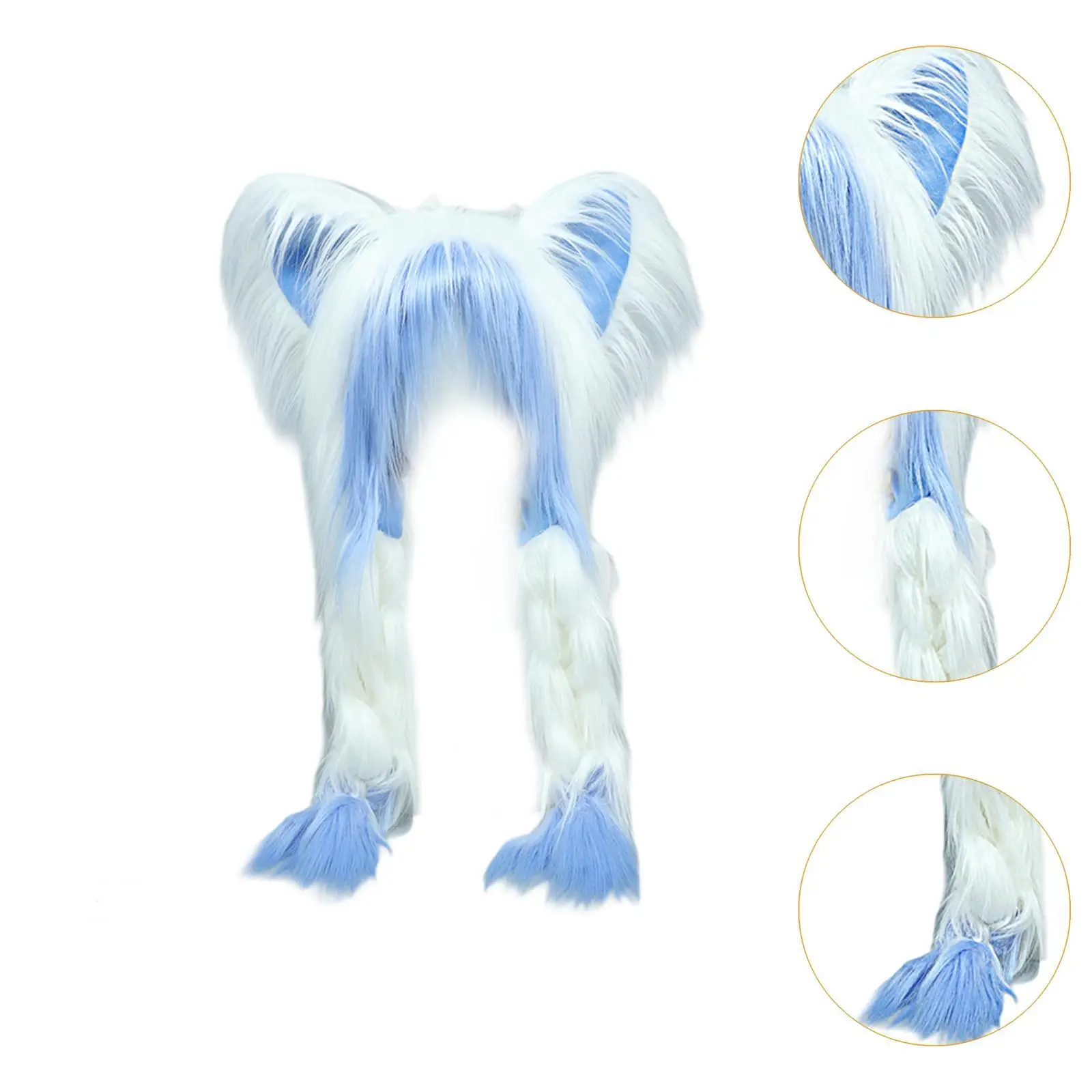 Anime Cosplay Hoed Mooie Verkleed voor Mannen Vrouwen Foto Prop Kat Oor Hoofddeksels voor