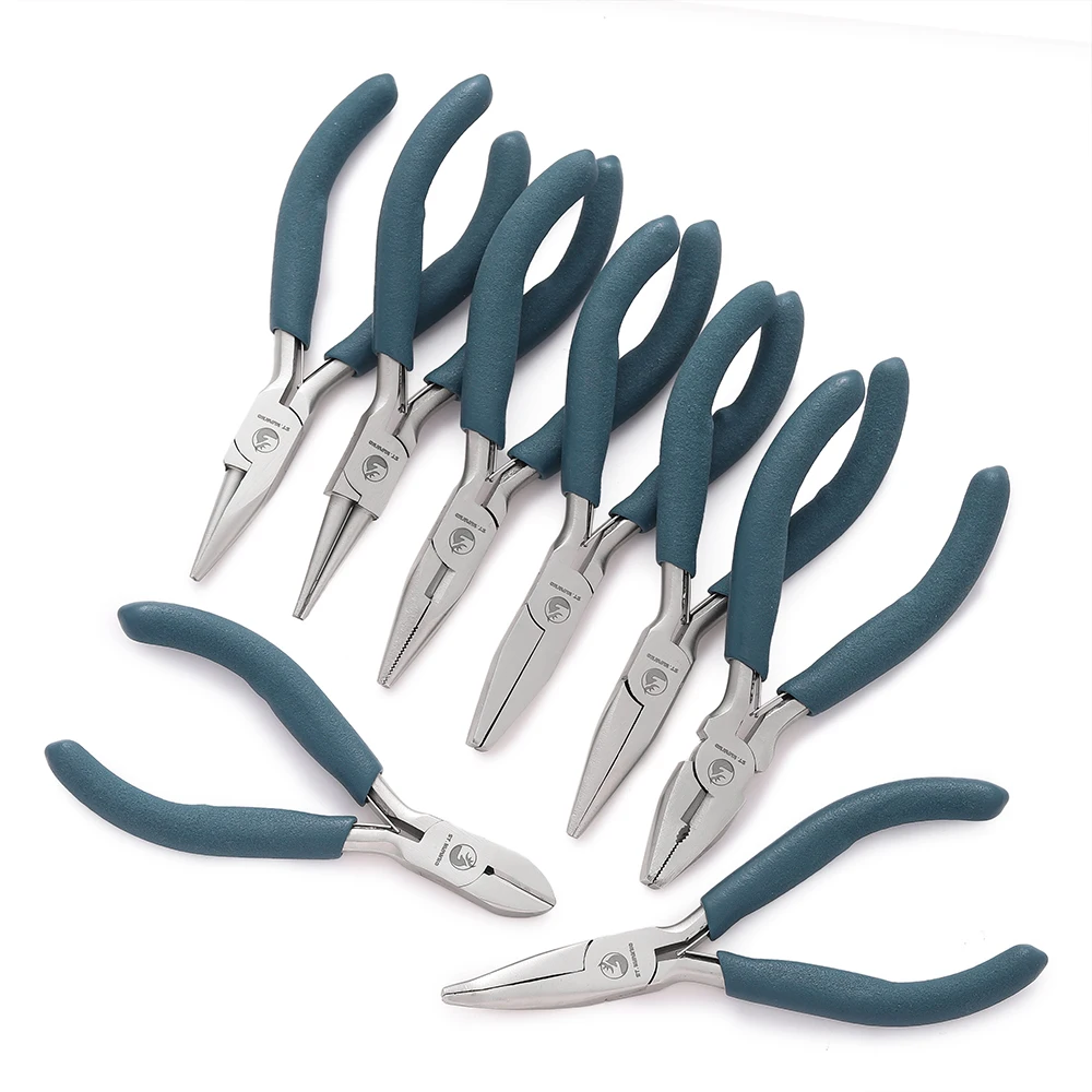 1Pcs Jewelry Making Pilers Needle Diagonal Round Nose Cutting Wire Pliers for Jewelry Repair Tools Jewelry Beading Tools