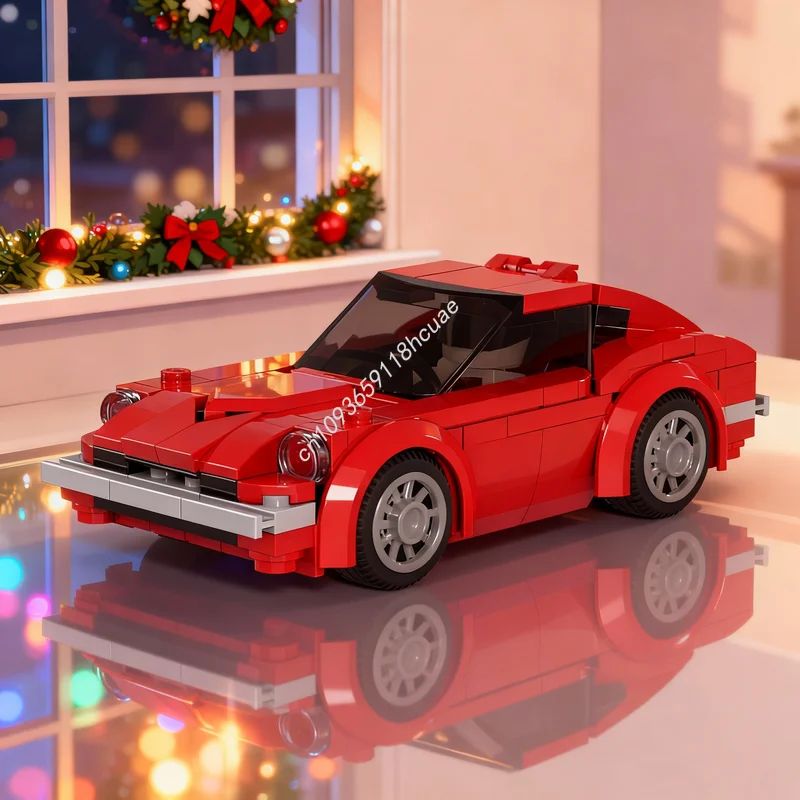 

184pcs MOC Datsun City Model Building Blocks Toys Construction Assemble DIY Creative Christmas Gift Education Kids Idea Brick