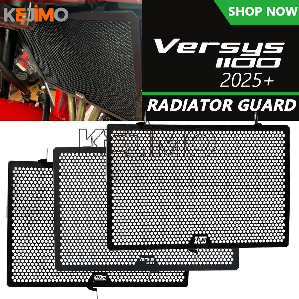 

FOR KAWASAKI Versys 1100 VERSYS1100 NINJA1100SX Ninja 1100sx 2025 2026 2027 Motorcycle CNC Radiator Guard Grille Cover Protector