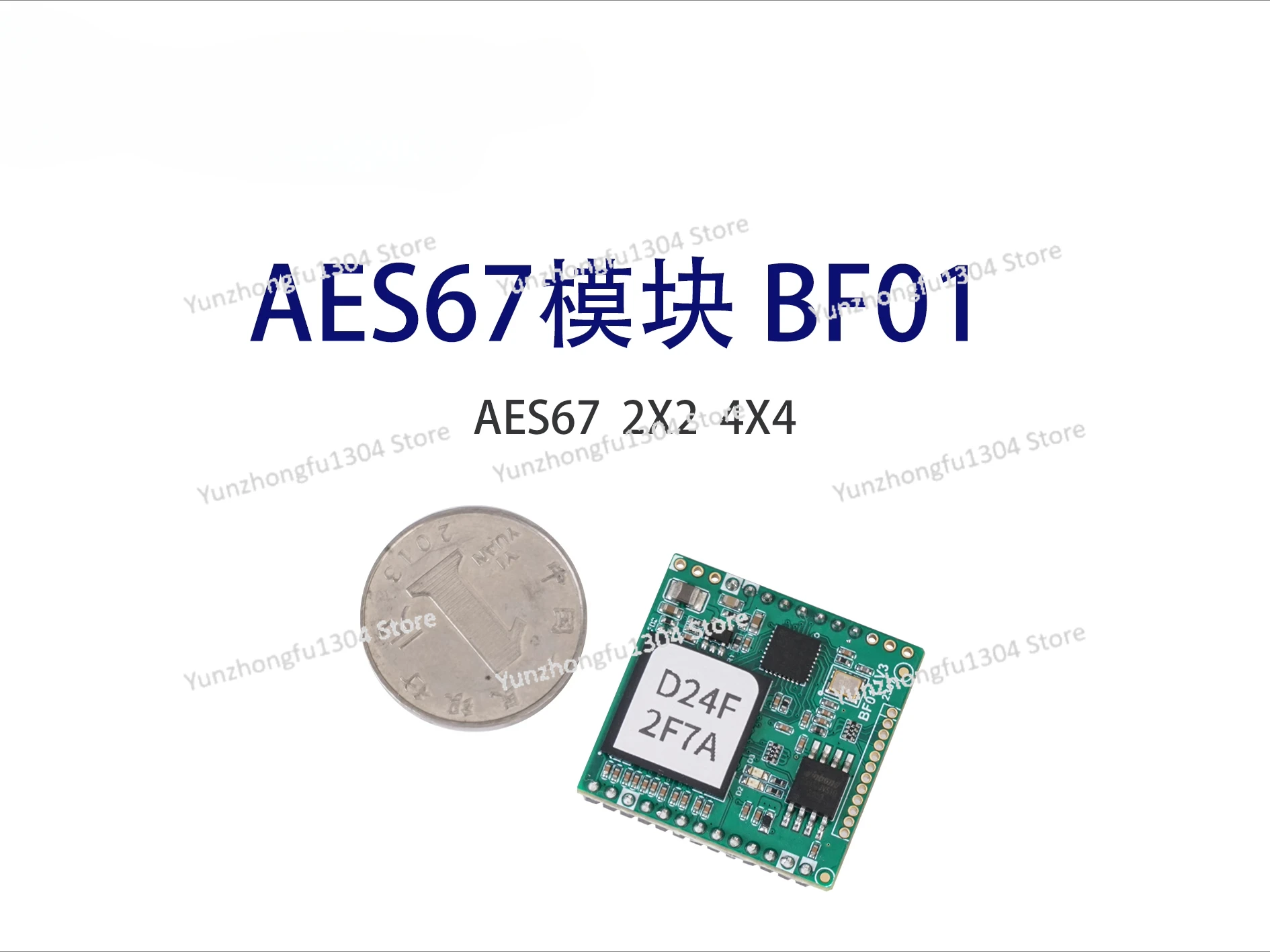 AES67 Audio Network Transmission Interface Module BF01 2X2 4X4