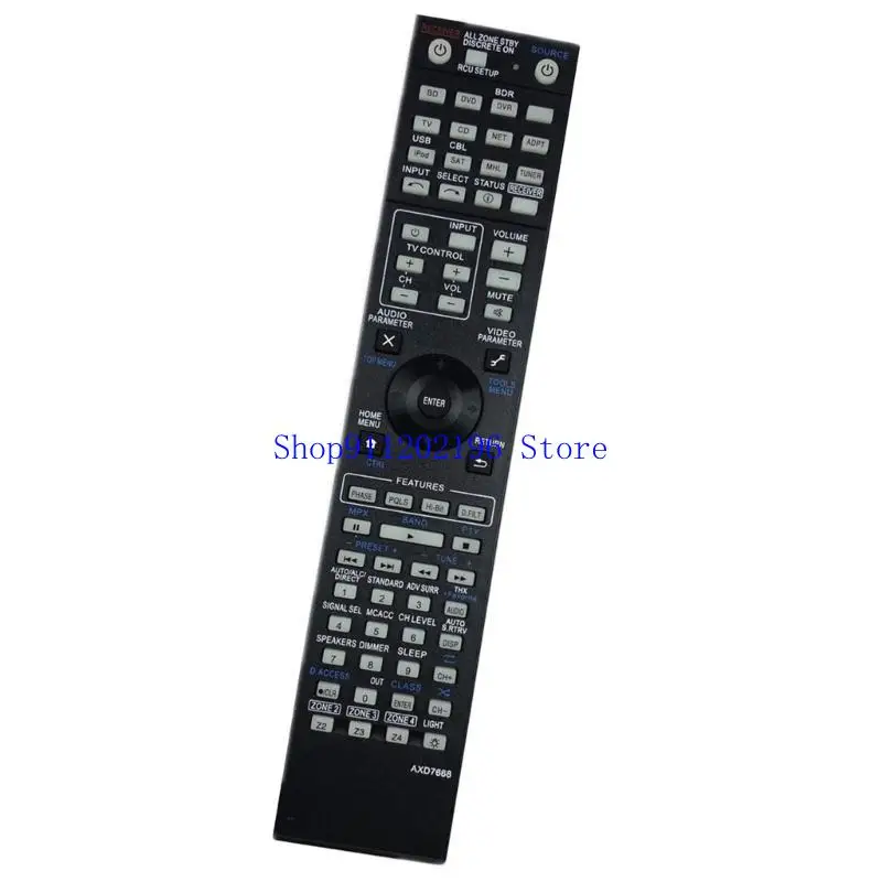 P82A Quick Install Universal Remote Control for AXD7591 7613 7666 Home Theaters