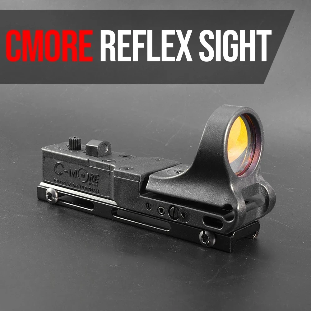 

Страйкбольный тактический прицел C более 4MOA с красной точкой, подходит для крепления на рейку Wicatinny Weaver Mlok 20 мм