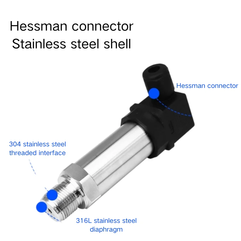 Industrial Diffused Silicon Pressure Transmitter High Accuracy 4-20mA Output For Constant Water Supply Oil Gas Liquid