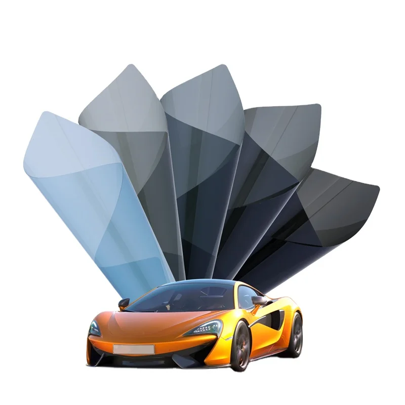 Uv Window Film Sun Blocking Static Cling Car Deep Black PET Window Filn Window Tint