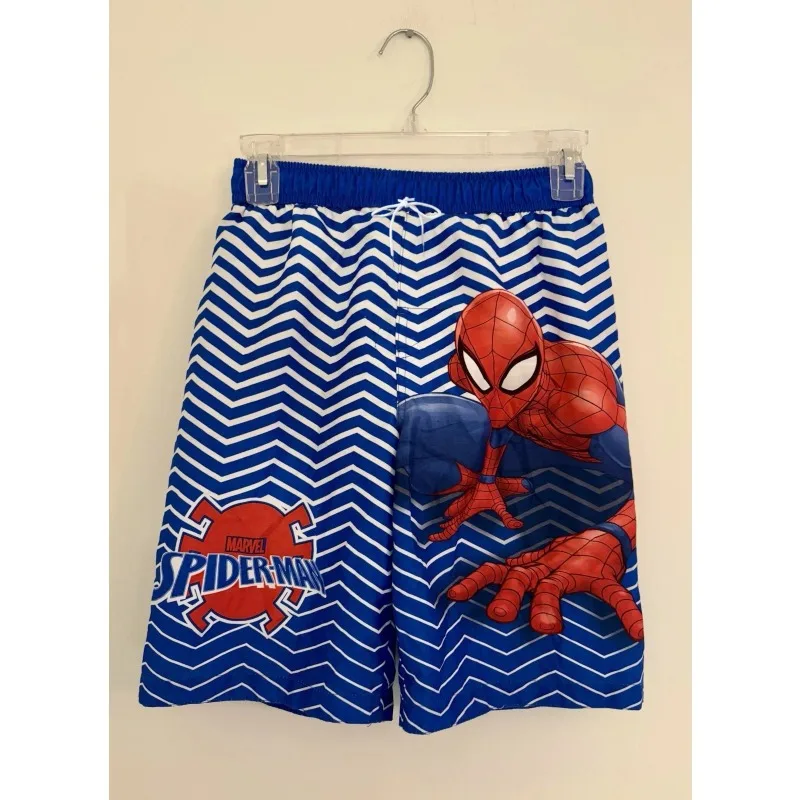 Ba Ñ Ador Spider Man Ni Ñ O Talla 10/12 Marvel - Pantalones cortos estampados de moda de secado rápido