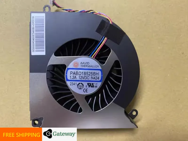 

Original for MSI GT76 COOLING FAN 1.2A DC12V PABD18525BH N424