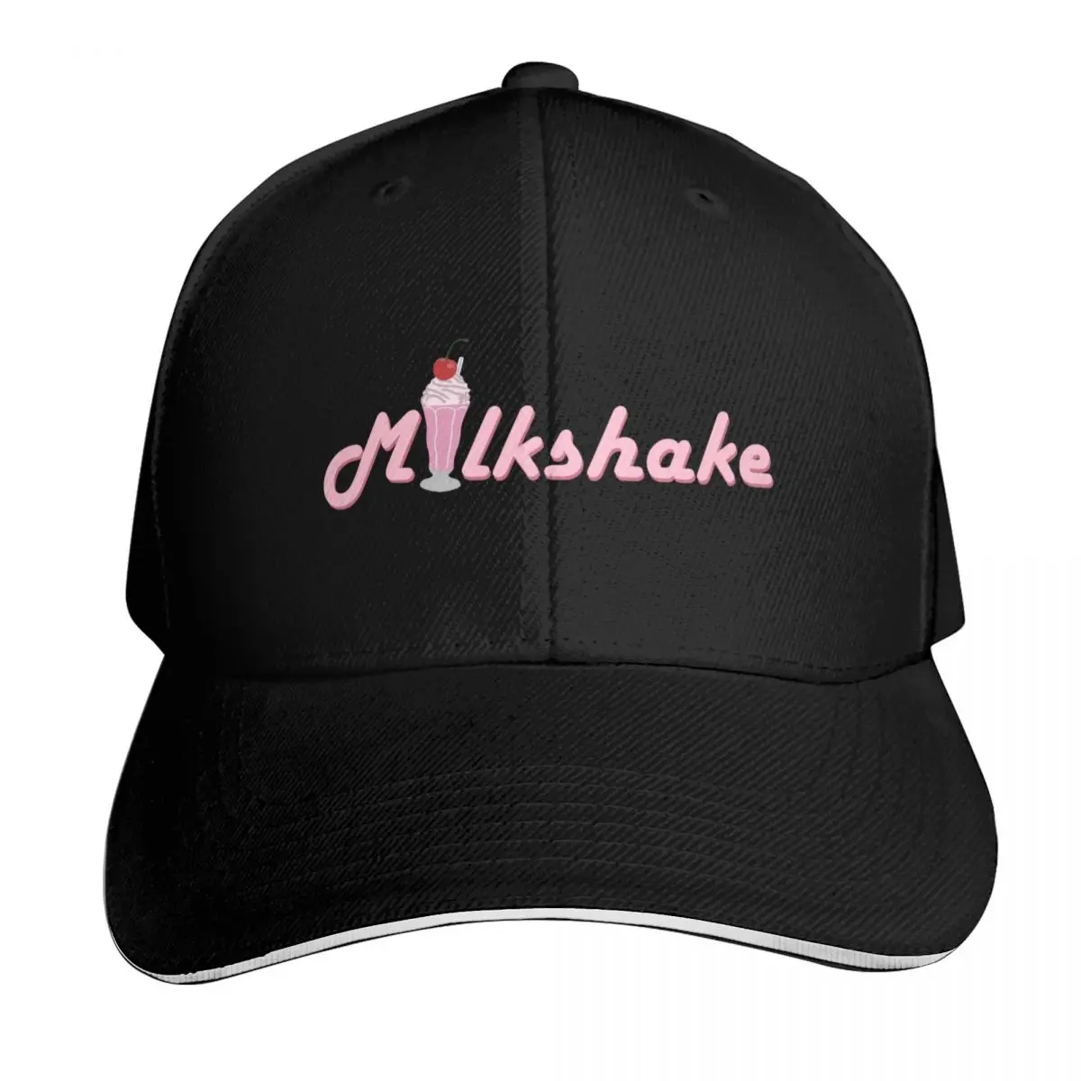 

Milkshake Logo Baseball Cap Sun Hat For Children beach hat Rugby For Man Women's