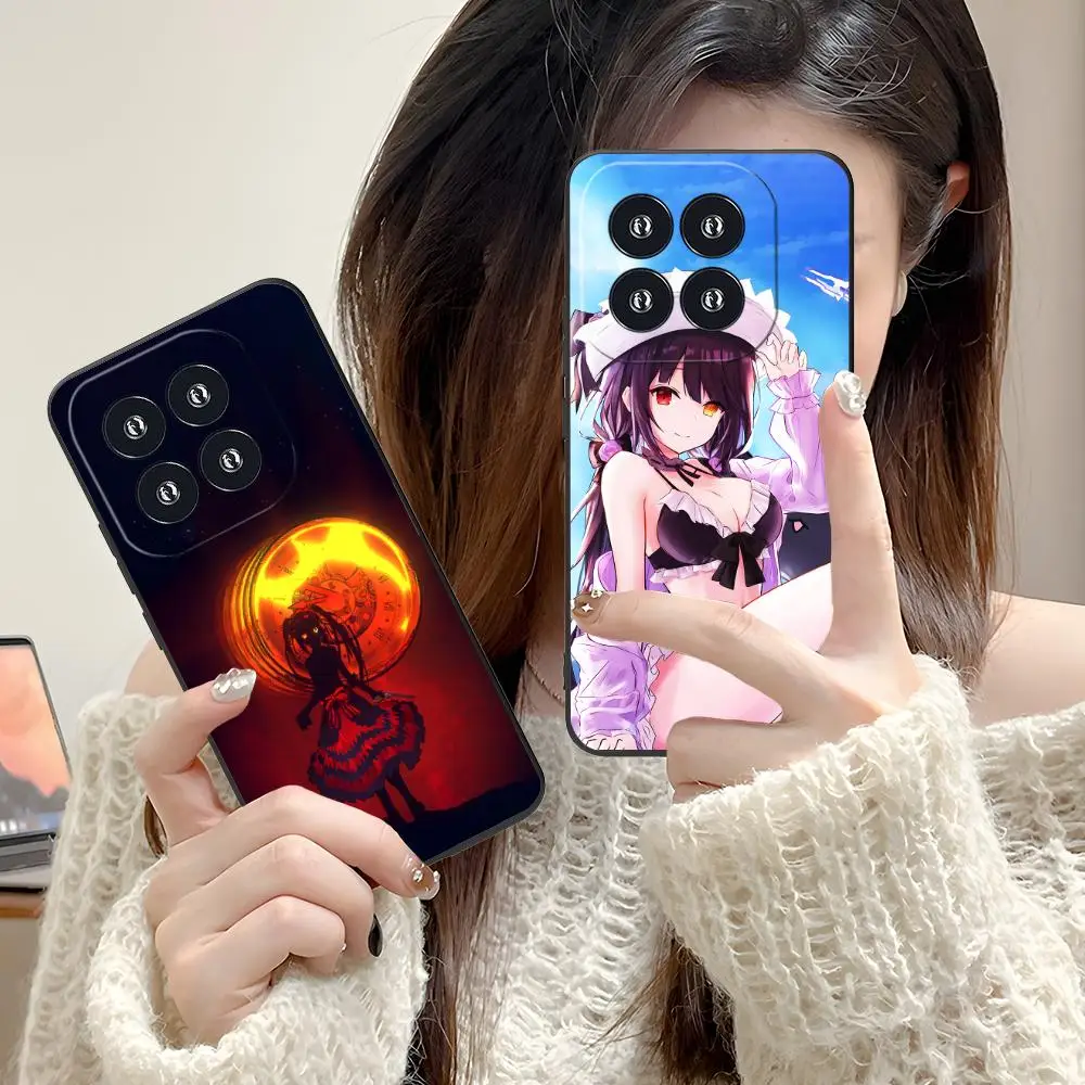 

Чехол для телефона Date a Live Kurumi Tokisaki для Xiaomi 15 14 13 12 Mi 11 T Ultra Lite Pro S X 5G с цветной печатью, защитный красивый