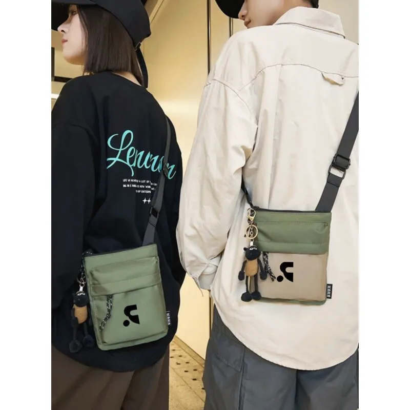 bolso-bandolera-casual-multibolsillos-para-mujer-diseno-moderno-verde-estilo-casual-correa-Unica-material-de-nailon