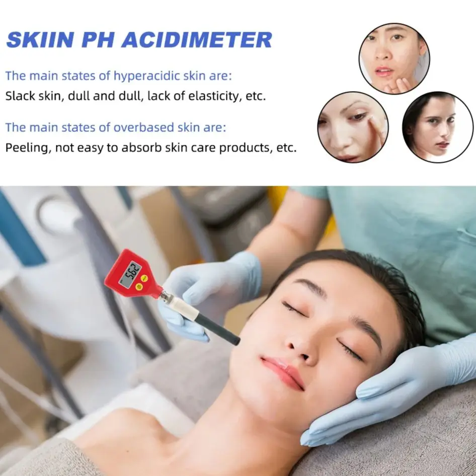 디지털 PH 계량기 PH98109 요리 고기 식품 반죽 주방 피부 미용 건강 전극 테스터 토양 가죽 종이 헤어 에멀젼