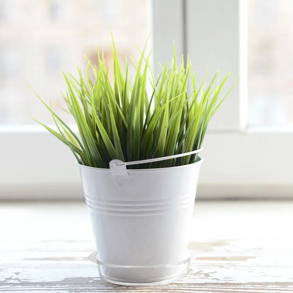 

50PCS Plastic Flower Pot Holder Round Tray 6Inch Plant Plate Waterproof Saucer 13cm Diameter Gardening Home Decor Flowerpot