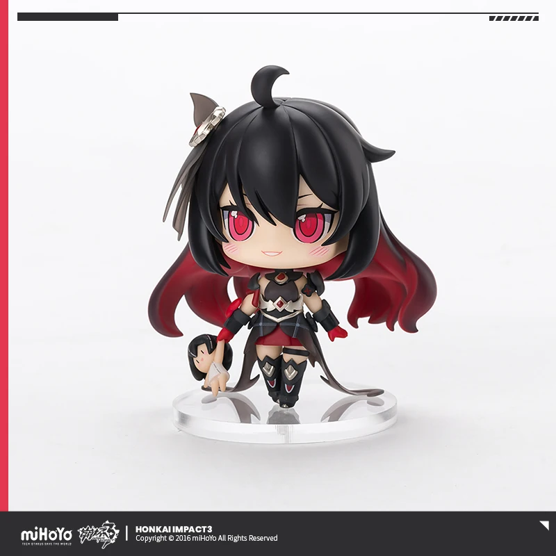 Honkai Impact 3rd Official Merch miHoYo Original Authentic Seele Starchasm Q Version Figure Stand Car Ornaments collect