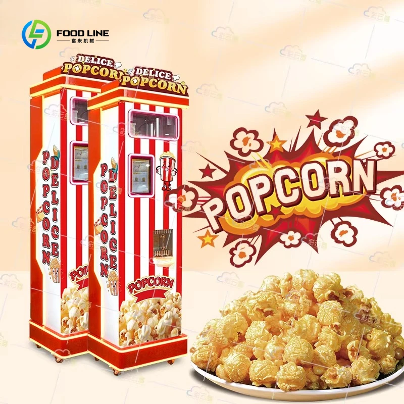 Máquina expendedora para máquina mayorista de palomitas de maíz Distribuidor Proveedor de palomitas de maíz