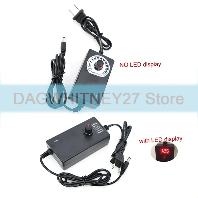 

Universal AC 220V TO DC 3V-12V 3V-24V 9V-24V 1A 2A eu us plug Power charger Adapter Adjustable Screen Display Regulator k v