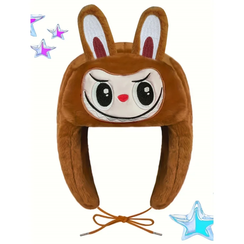 

Autumn and winter new versatile men's and women's cute plush Lei Feng warm hat