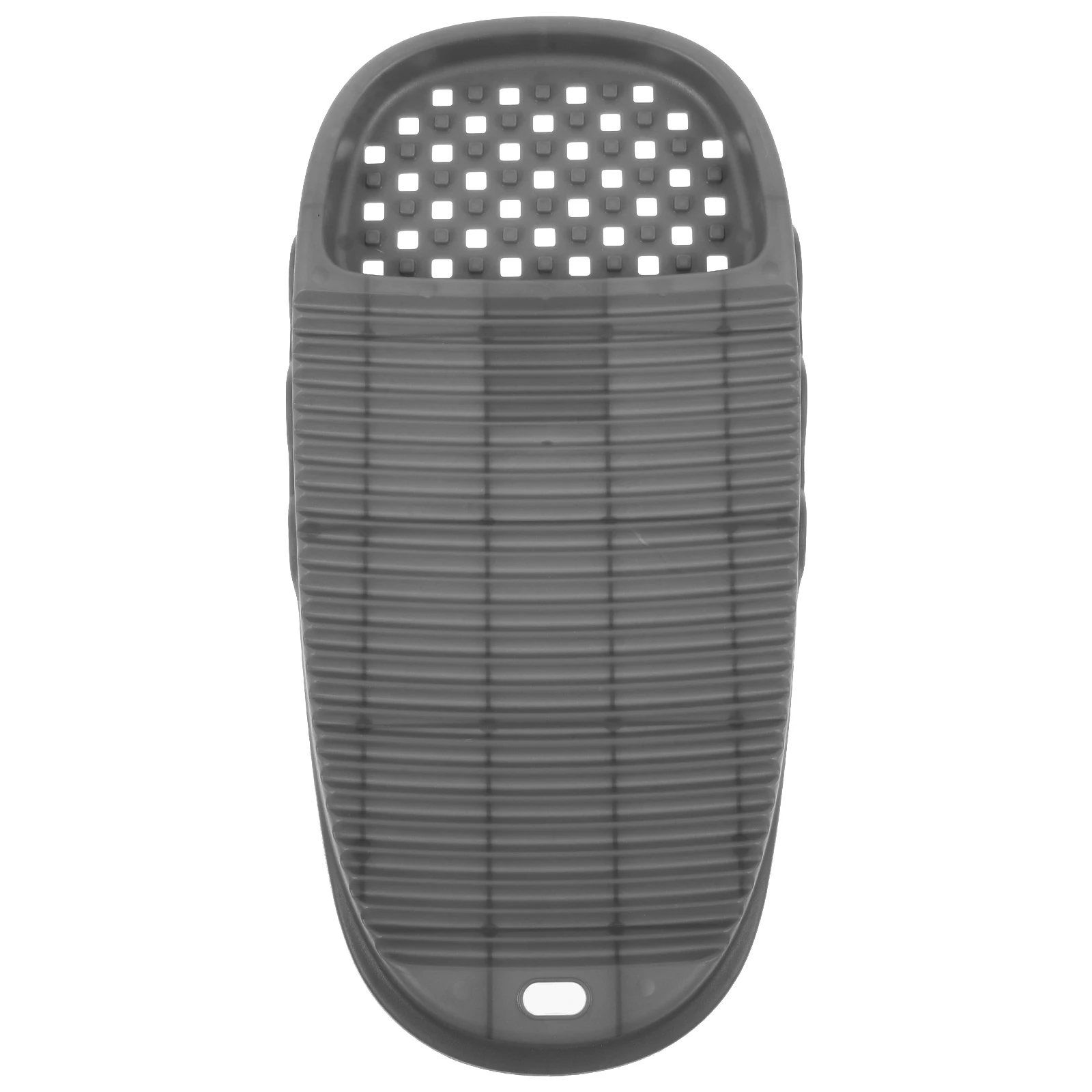 

Plastic Washboard Small Grey Size Portable Clothes Washer Travel Scrub Board Hanging Space Saving Cleaning Tool Laundry