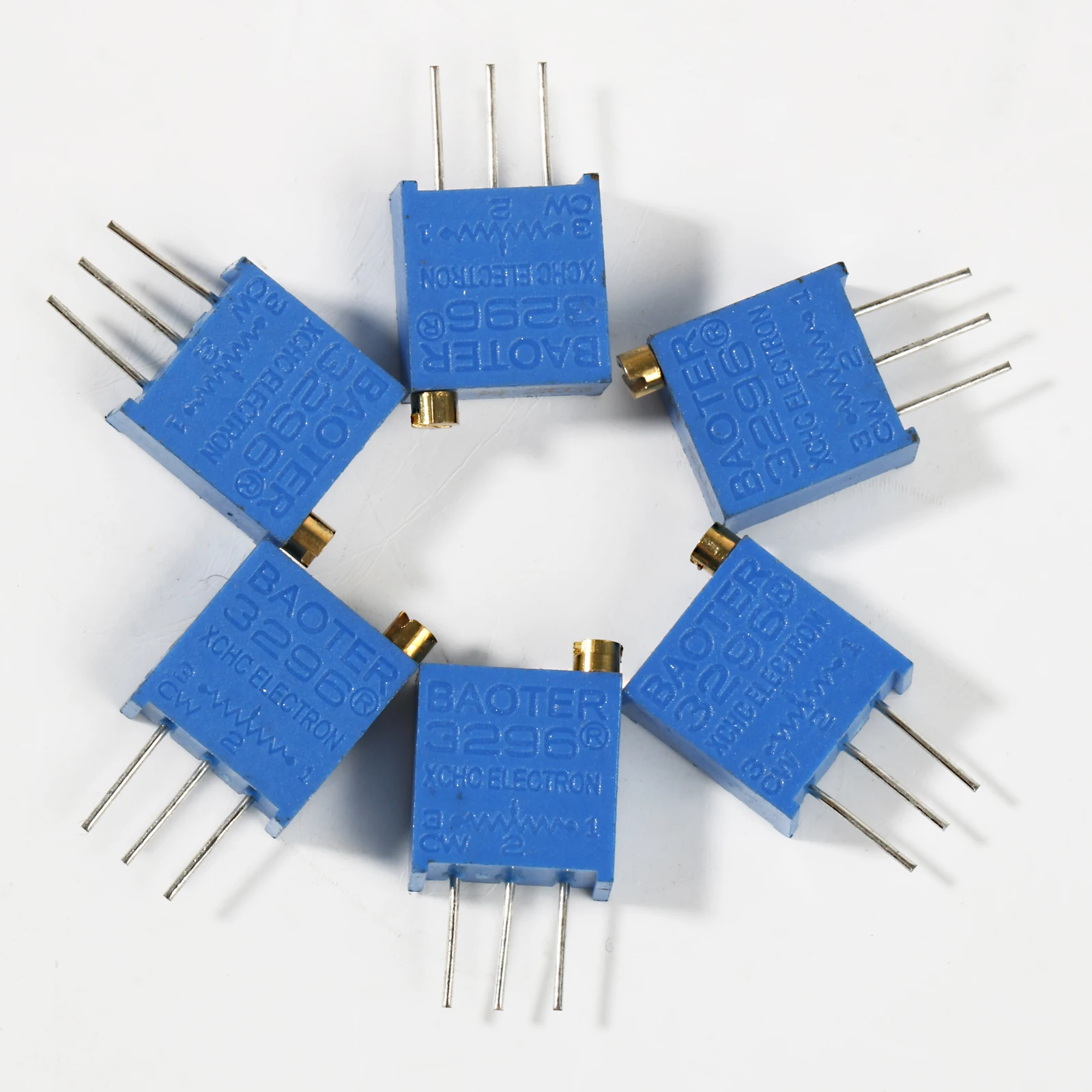 3296 واط الجهد المقاوم عدة الدقة قابل للتعديل متغير المقاومة الانتهازي الجهد 1K 10K 100K 1M 50R 100R