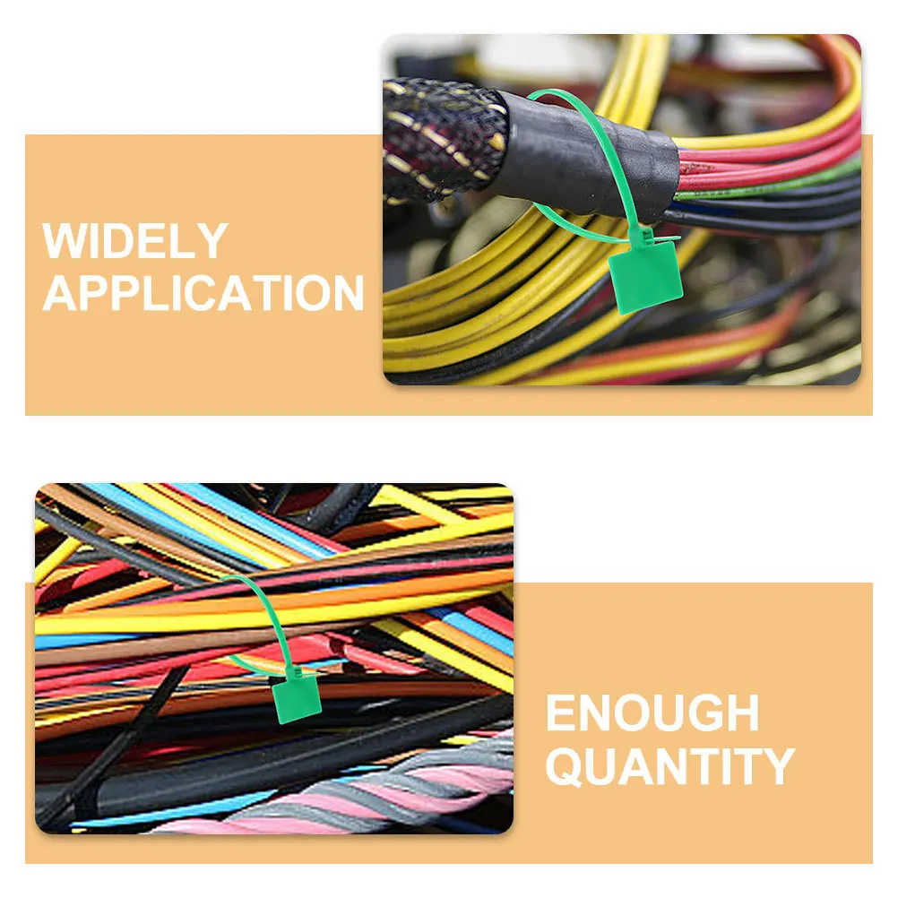 

500 шт. нейлоновые завязки на молнии, устойчивые самоблокирующиеся галстуки для использования в помещении и на открытом воздухе, поворотные ремни для галстуков, эластичный органайзер для шнура