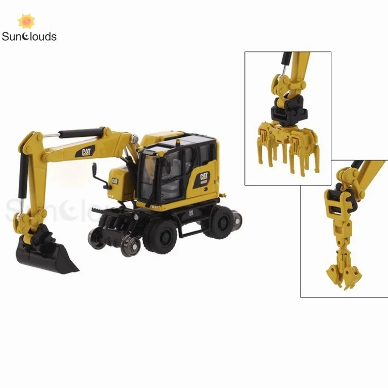 For Caterpillar model 1:87 DM CAT M323F multi-function excavator matching accessory car model 85612 Die Cast Model Toy Car