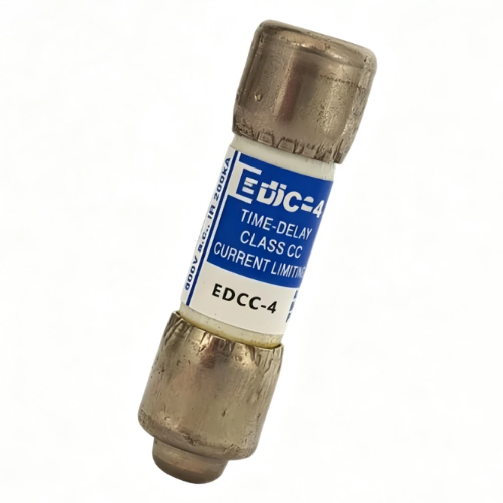 5PCS OEM EDCC‑4 Time‑Delay Fuse 4A 600VAC Class CC Current‑Limiting Fuse