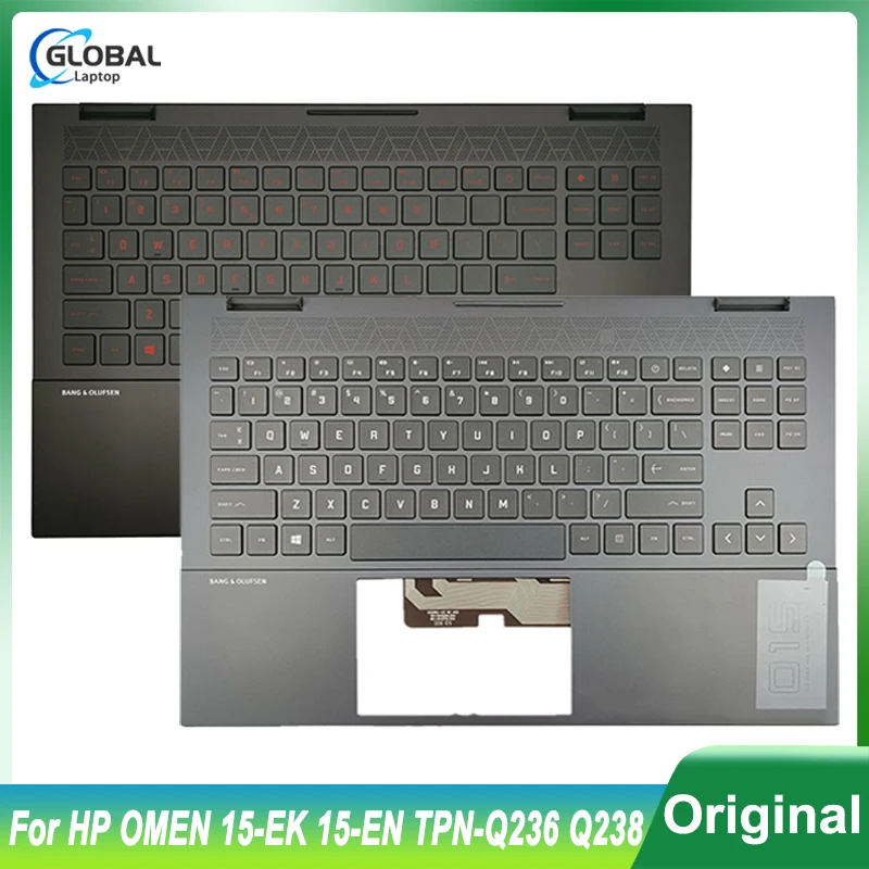 

Оригинальная новая клавиатура US/UK/RU/FR/LA/GR для ноутбука HP OMEN 6 15-EK 15-Φ, подставка для рук, верхняя крышка