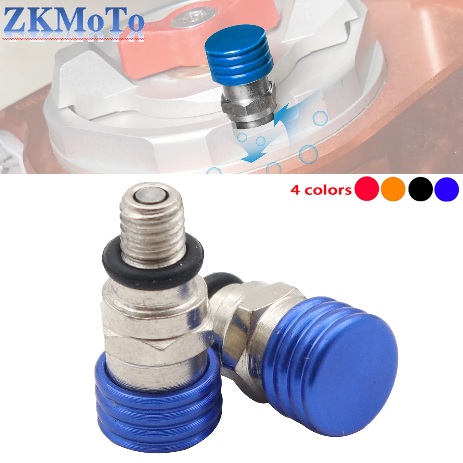 M5x0.8 Fork Air Bleeder Valve For Yamaha YZ85 125 250 250F 250FX YZ WR400F 426F 450F WR250 WR250F WR250R/X Honda Kawasaki Suzuki