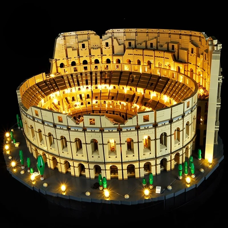 Geen model LED-verlichtingsset geschikt voor LEGO Colosseum 10276 (exclusief bouwstenen)