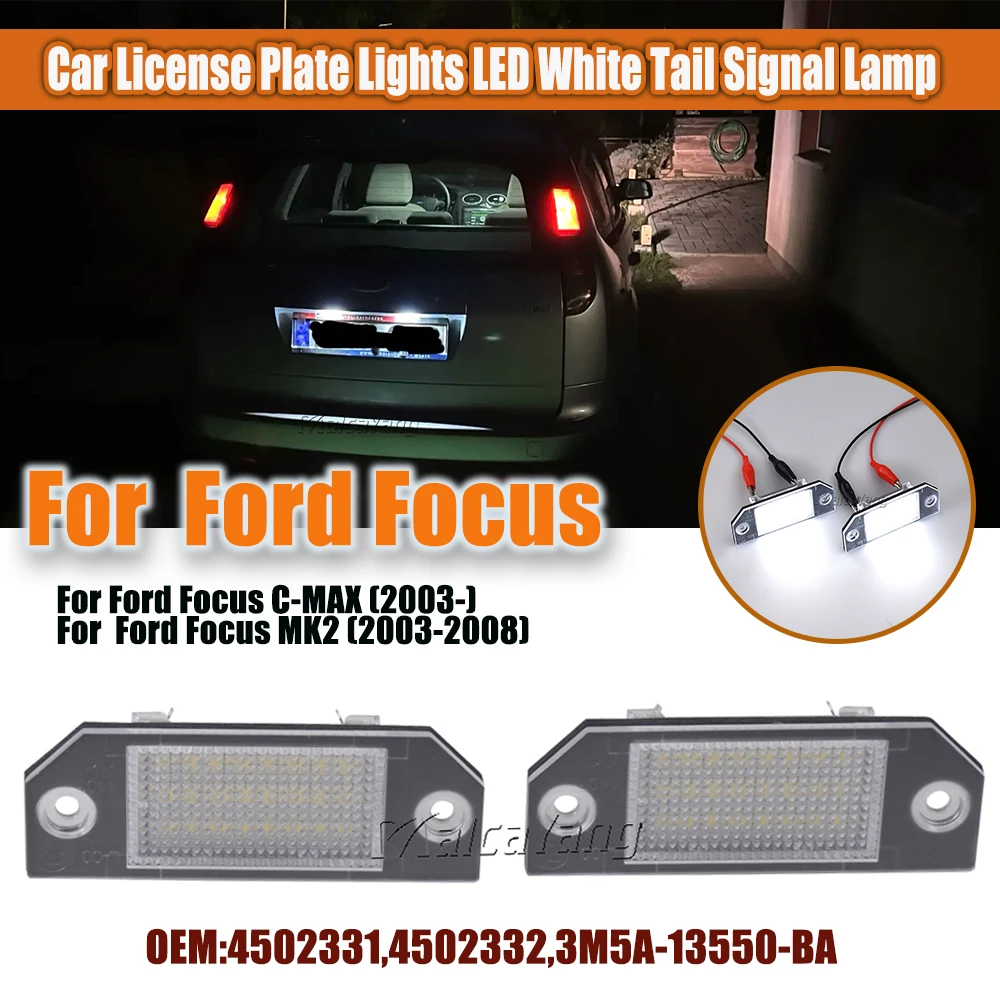 2X Led Number Licen…